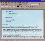 ReadyNotes screenshot